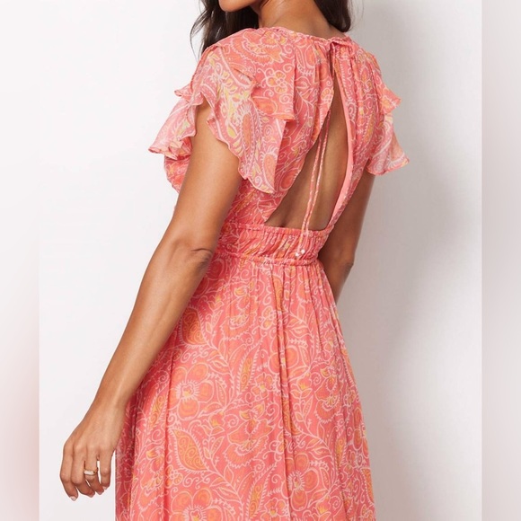 Cleobella Hannah Maxi Dress In Blossom Block Print - Picture 8 of 15